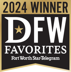 2024 DFW Favorites Gold Award for Dallas Med Spa